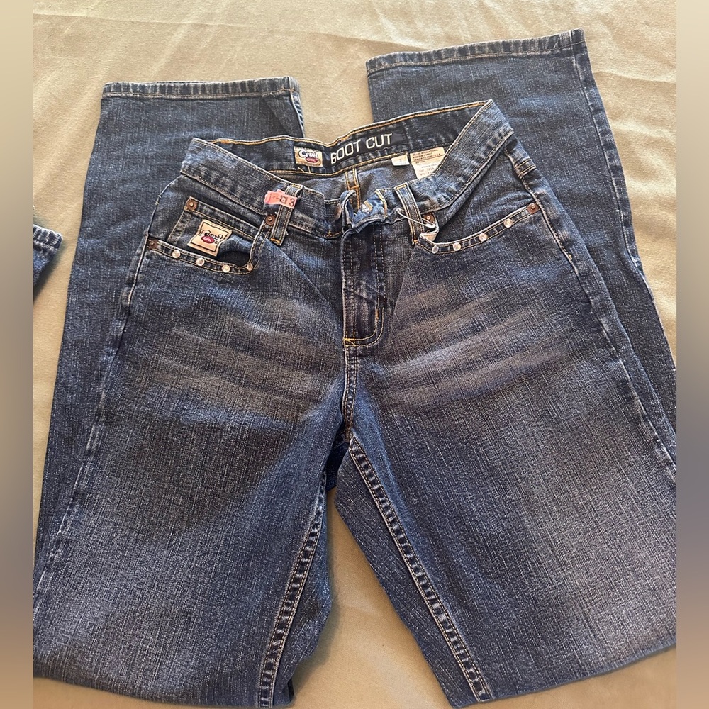 Cruel Girl Blue Boot Cut Jeans Classic Style